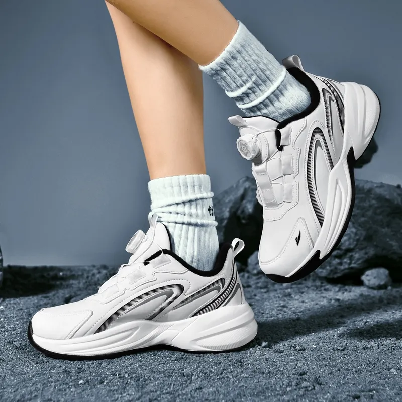 Kuding Anti-Slip Wear-Resistant Water-Resistant Warm Low-Top Casual Shoes Unisex-4
