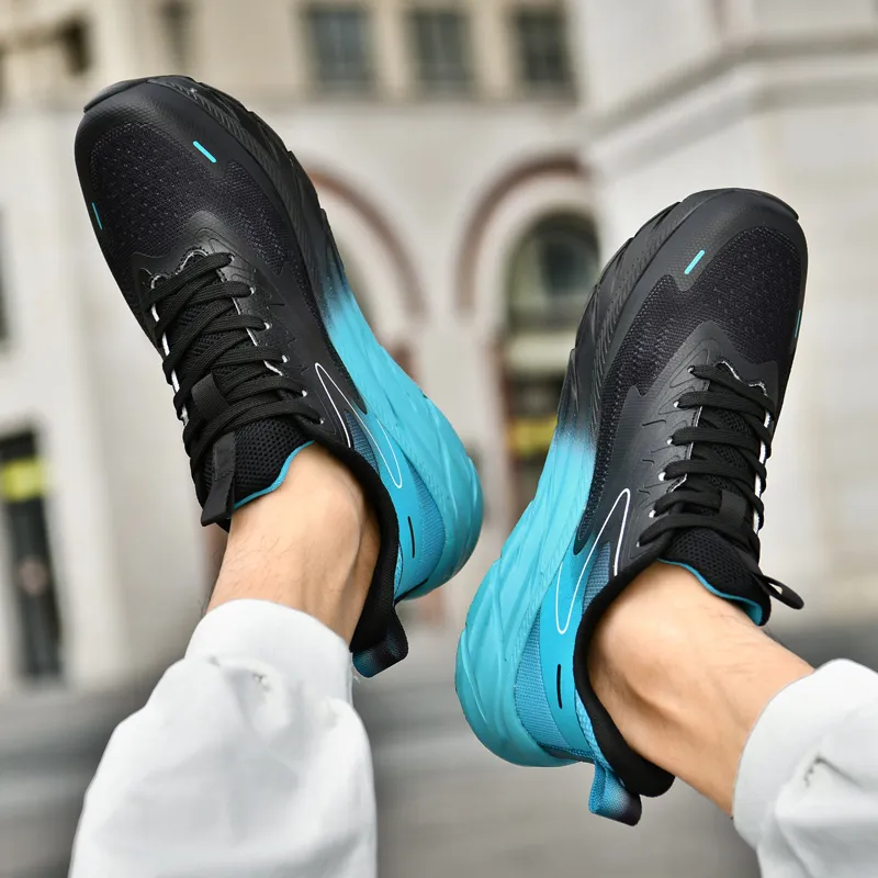 Kuding Cushioned Slip-Resistant Low-Top Casual Running Shoes Unisex-7