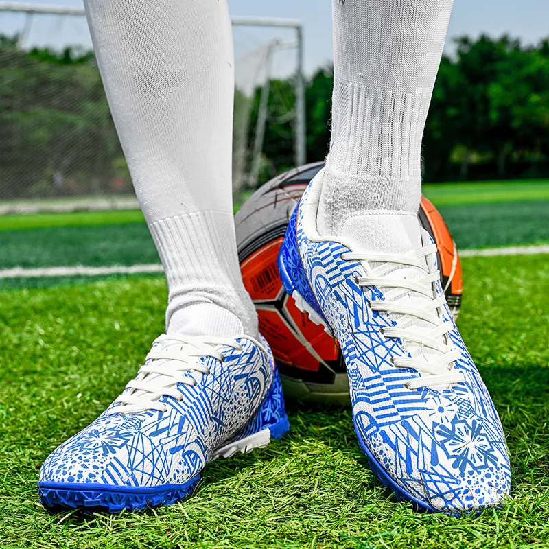 Kuding Soft Ground Firm Ground Anti Slip Wear Resistant Soccer Shoes Unisex-6