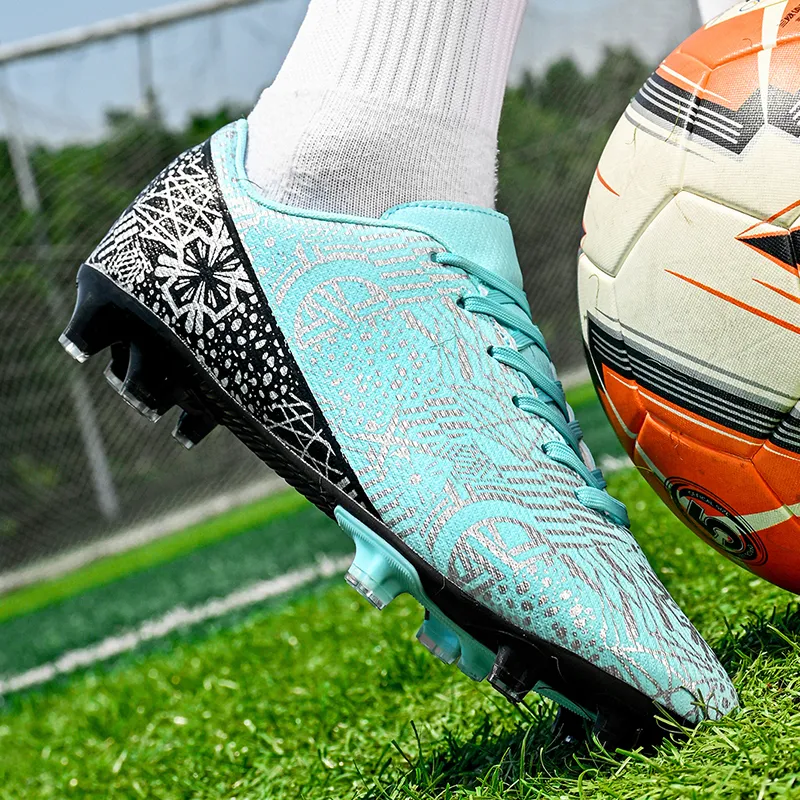 Kuding Soft Ground Firm Ground Anti Slip Wear Resistant Soccer Shoes Unisex-41