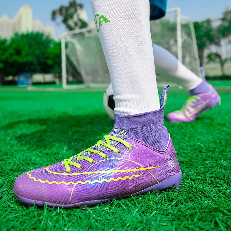 Kuding Cushioning Anti Slip And Wear Resistant Coverage Soccer Shoes Unisex-19