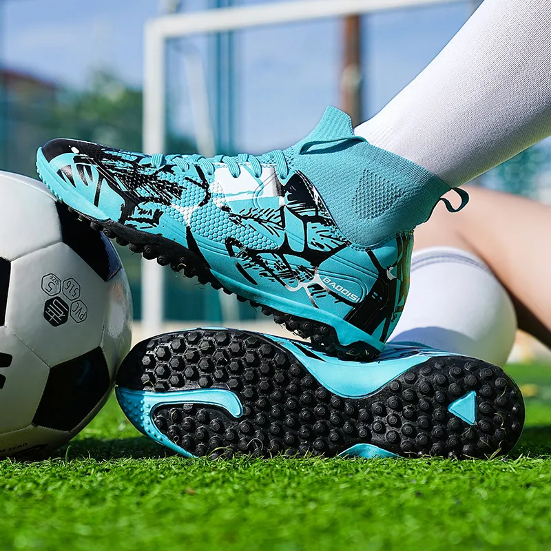 Kuding TF Rubber Broken Studs Cushioning Anti Slip Wear Resistant Coverage Impact Resistant Soccer Shoes Unisex-19