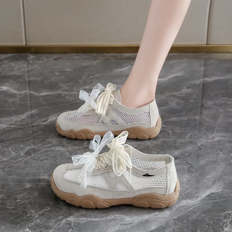 Kuding Breathable Low Top Casual Shoes Women's-7