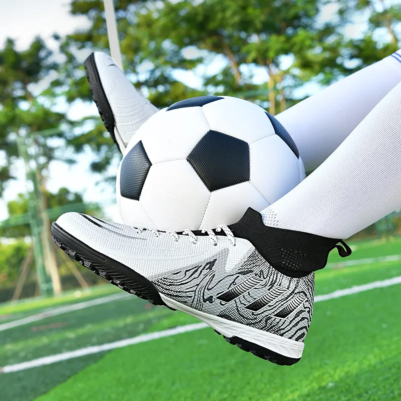 Kuding Cushioning Anti Slip And Wear Resistant Breathable Coverage Soccer Shoes Unisex-17