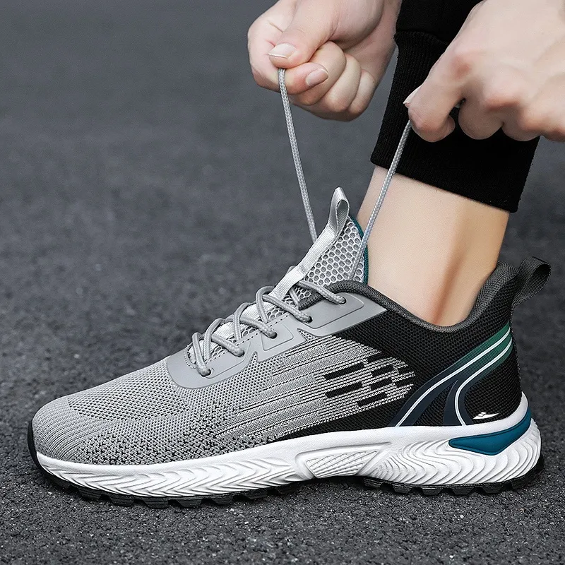 Kuding Anti-Slip Wear-Resistant Running Shoes Men's-1