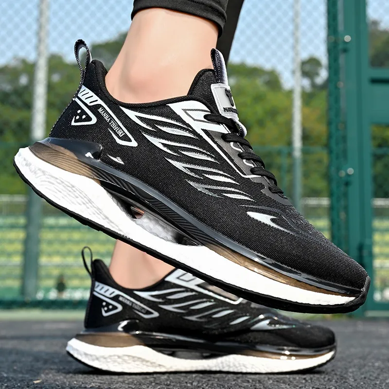 Kuding Cushioned Anti Slip And Wear Resistant Lightweight Low Top Running Shoes Unisex-8