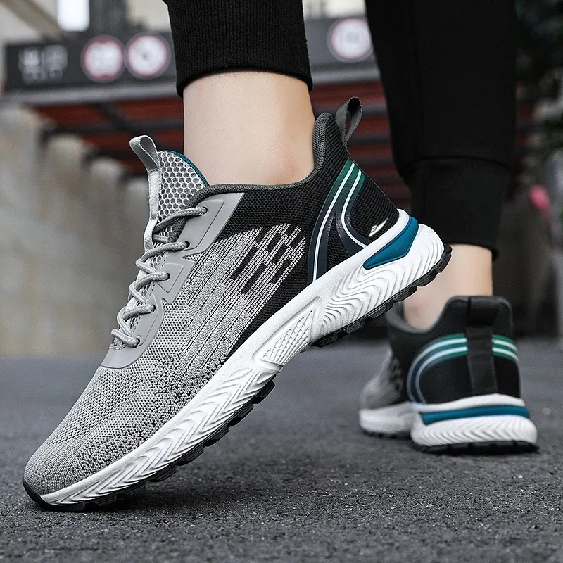 Kuding Anti-Slip Wear-Resistant Running Shoes Men's-2