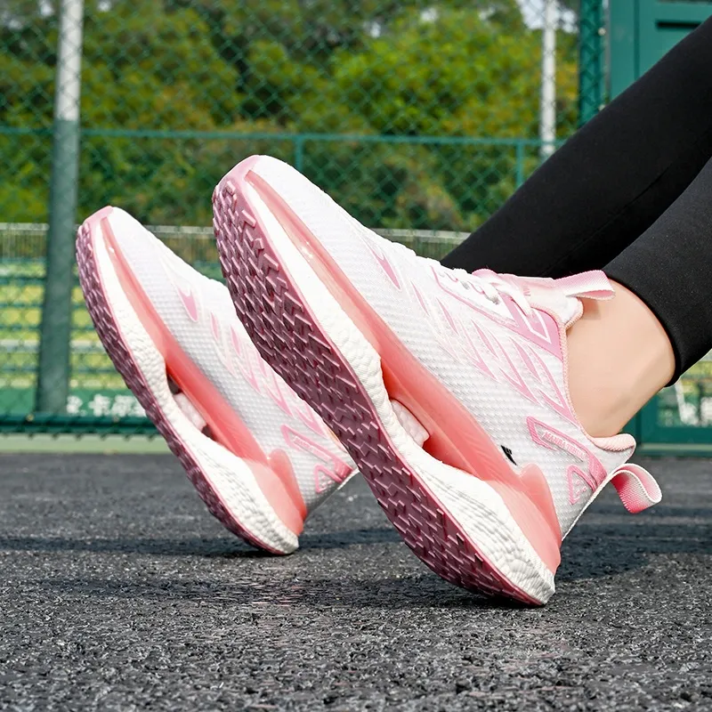 Kuding Cushioned Anti Slip And Wear Resistant Lightweight Low Top Running Shoes Unisex-11