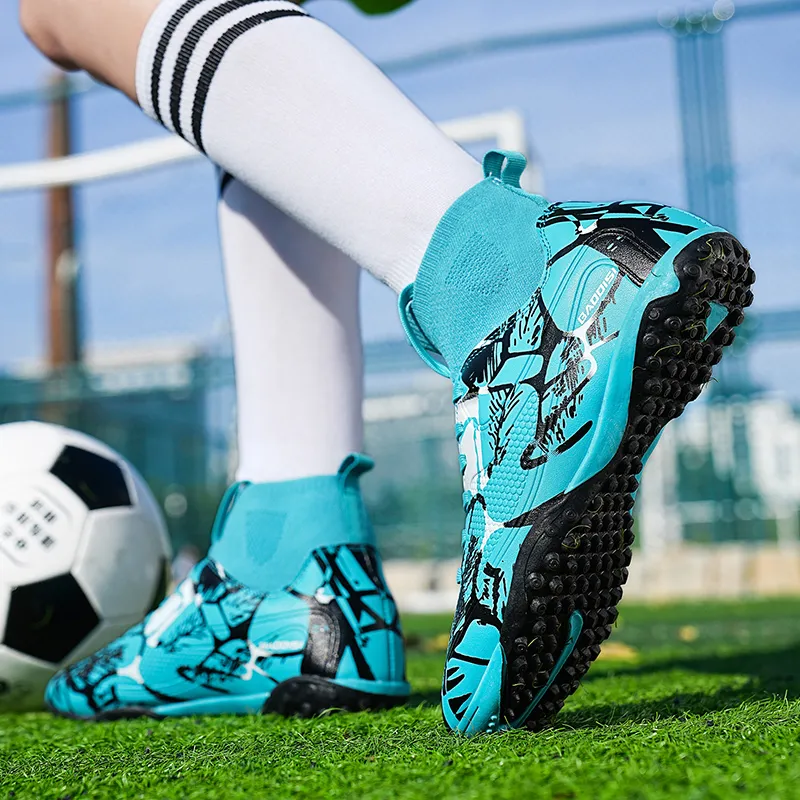 Kuding TF Rubber Broken Studs Cushioning Anti Slip Wear Resistant Coverage Impact Resistant Soccer Shoes Unisex-18