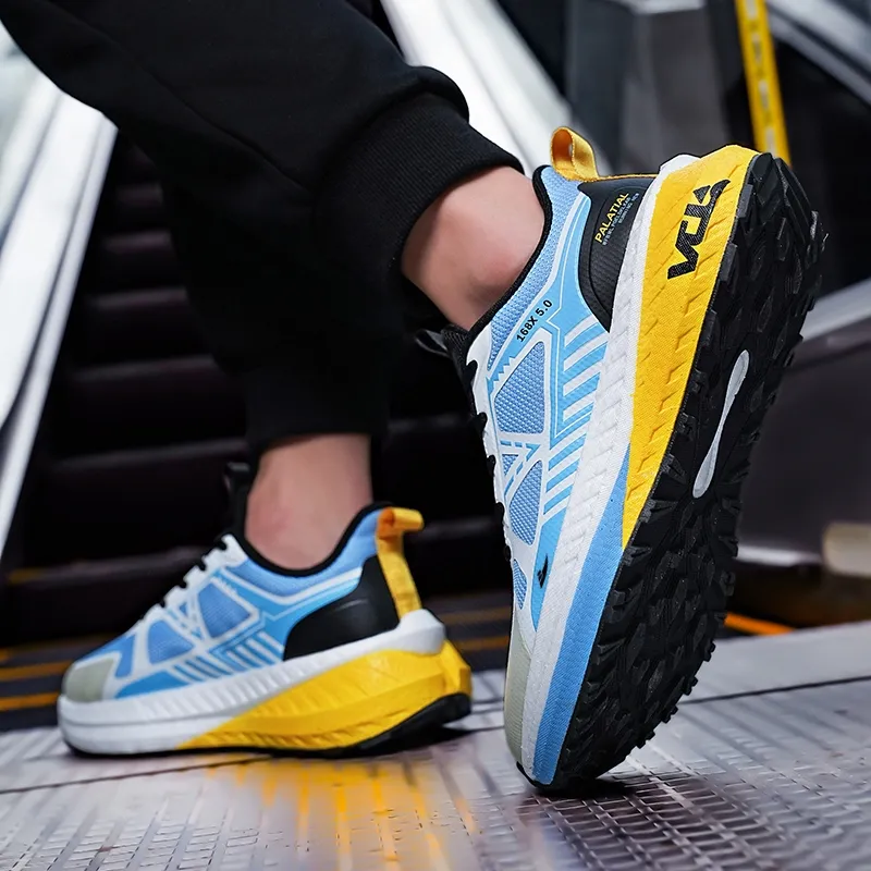 Kuding Cushioning Anti Slip And Wear Resistant Breathable Rebound Low Top Marathon Running Shoes Unisex-3