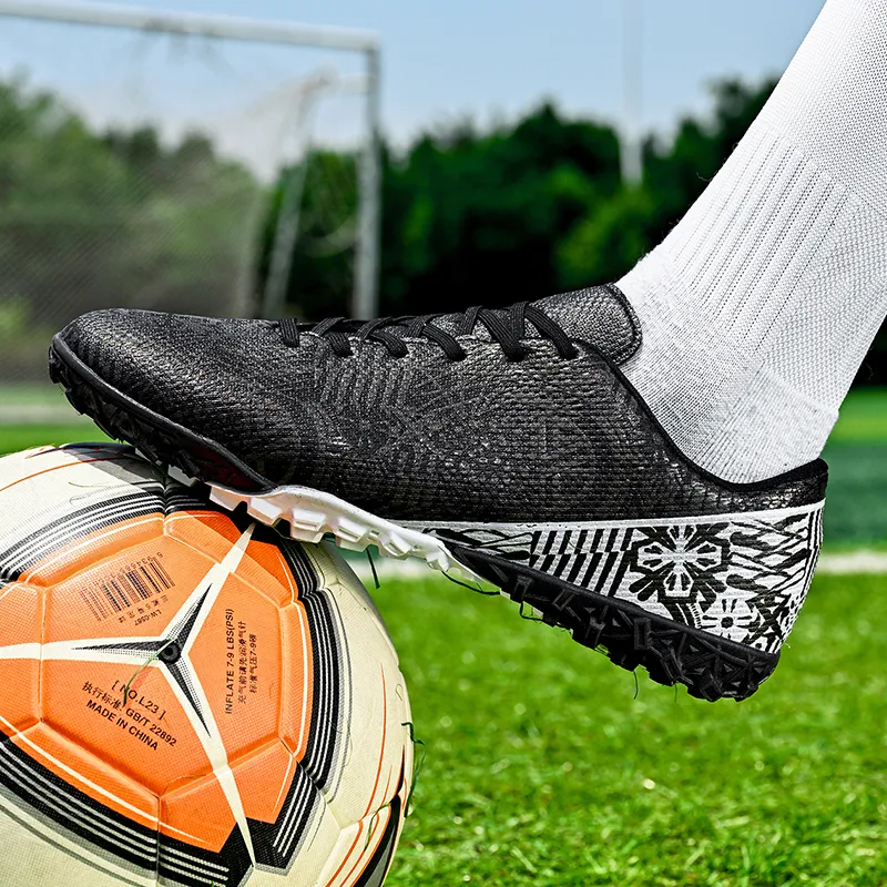 Kuding Soft Ground Firm Ground Anti Slip Wear Resistant Soccer Shoes Unisex-10