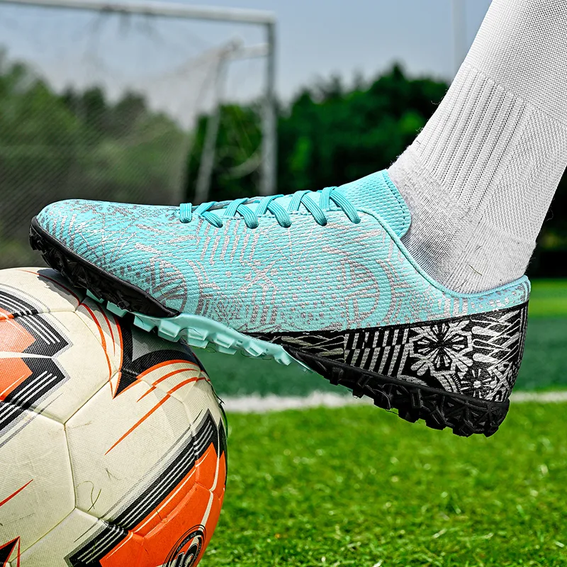 Kuding Soft Ground Firm Ground Anti Slip Wear Resistant Soccer Shoes Unisex-18