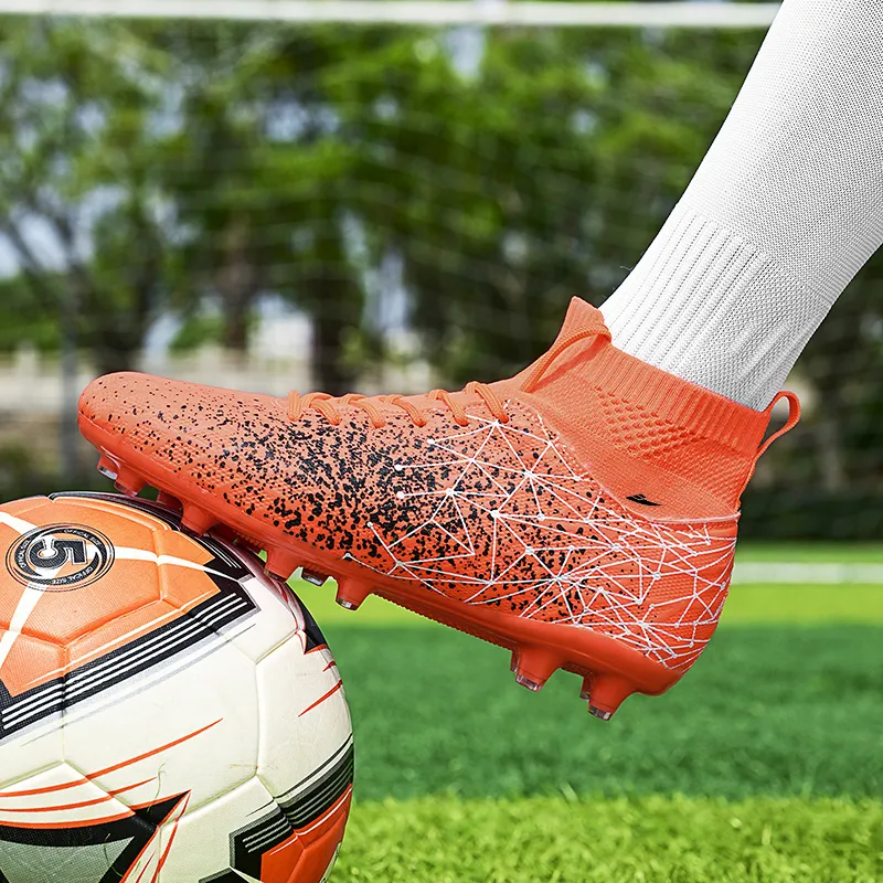 Kuding Anti-Slip Wear-Resistant Soccer Shoes Unisex-16