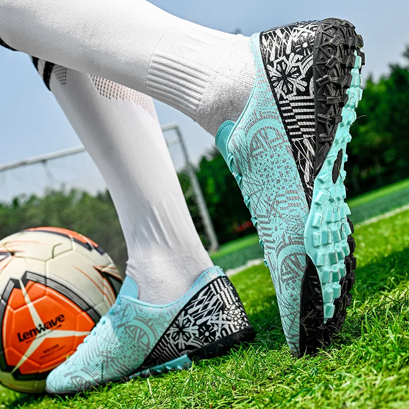 Kuding Soft Ground Firm Ground Anti Slip Wear Resistant Soccer Shoes Unisex-19