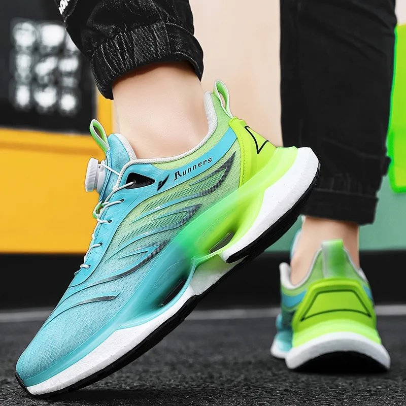 Kuding Cushioning Anti Slip And Wear Resistant Breathable Rebound Low Top Running Shoes Unisex-13