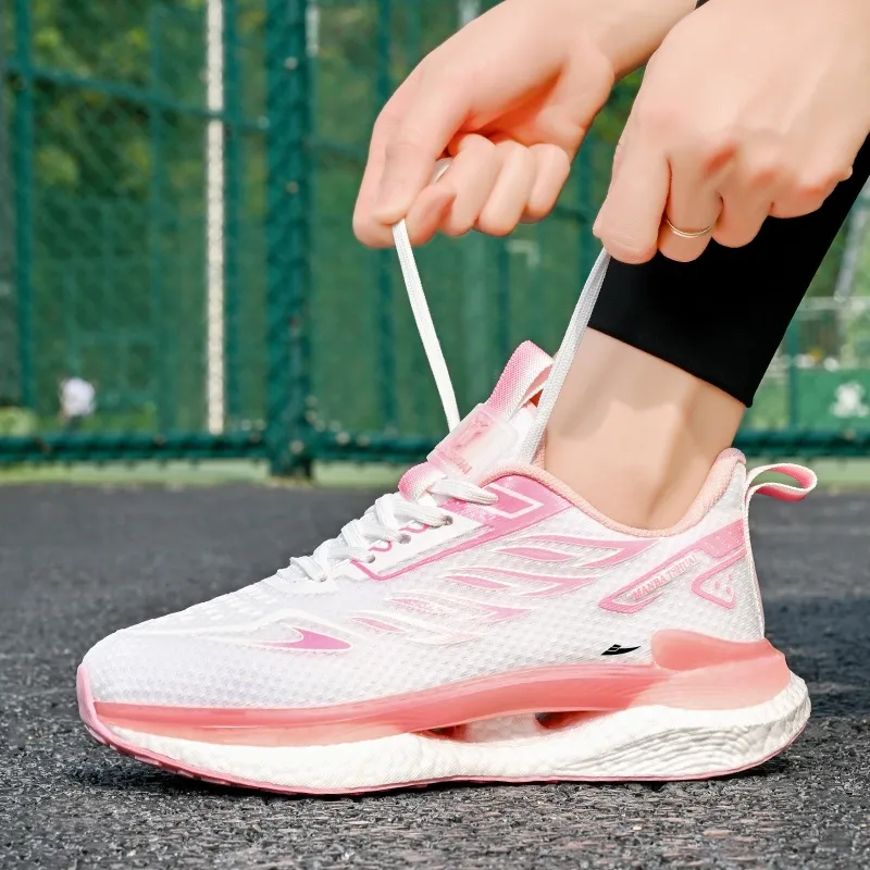 Kuding Cushioned Anti Slip And Wear Resistant Lightweight Low Top Running Shoes Unisex-13
