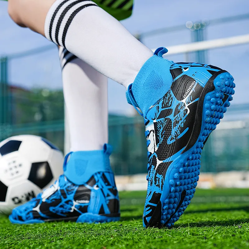 Kuding TF Rubber Broken Studs Cushioning Anti Slip Wear Resistant Coverage Impact Resistant Soccer Shoes Unisex-8