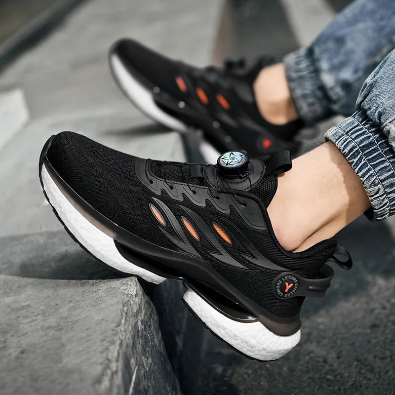 Kuding Anti-Slip And Wear-Resistant Lightweight Low-Top Running Shoes Men's-14
