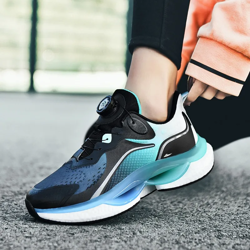 Kuding Anti Slip And Wear Resistant Lightweight Cushioning Low Top Running Shoes Unisex-8