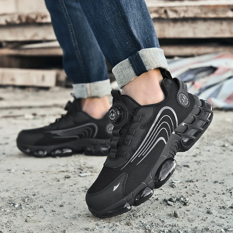 Kuding Cushioned Slip Resistant Abrasion Resistant Breathable Low Top Outdoor Shoes Unisex-8