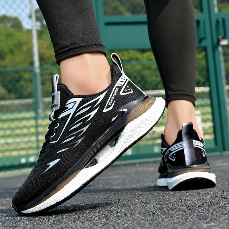 Kuding Cushioned Anti Slip And Wear Resistant Lightweight Low Top Running Shoes Unisex-7
