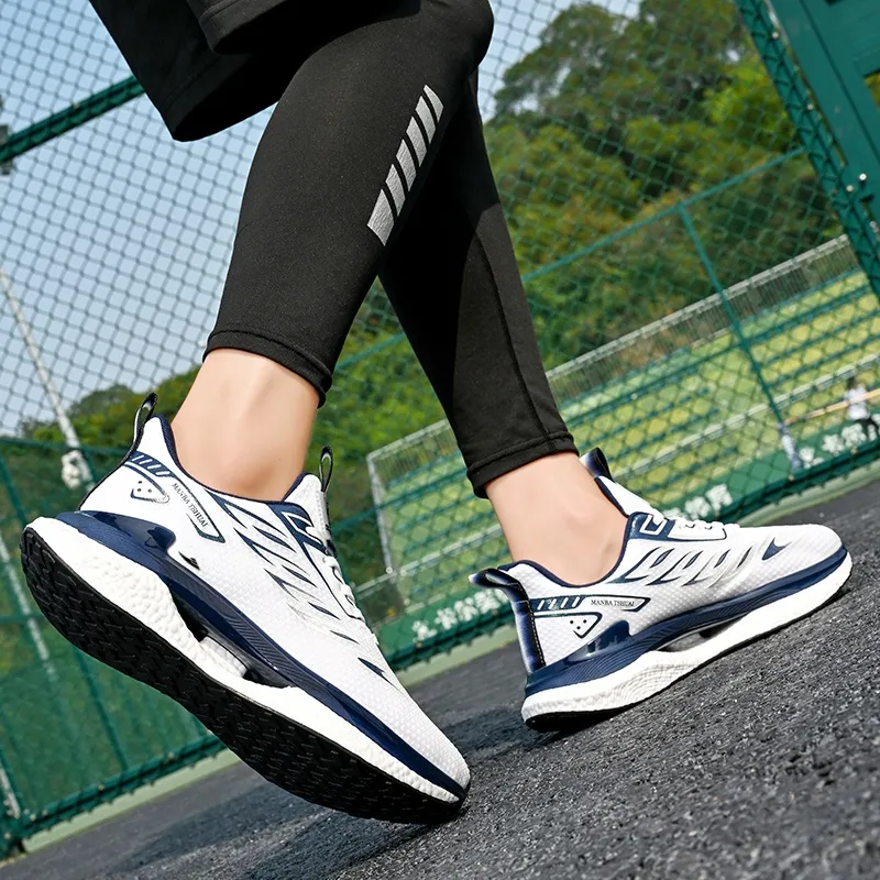 Kuding Cushioned Anti Slip And Wear Resistant Lightweight Low Top Running Shoes Unisex-1
