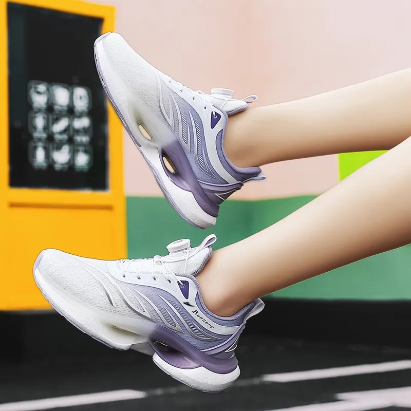 Kuding Cushioning Anti Slip And Wear Resistant Breathable Rebound Low Top Running Shoes Unisex-18