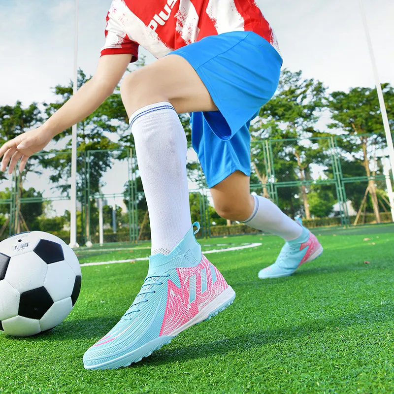 Kuding Cushioning Anti Slip And Wear Resistant Breathable Coverage Soccer Shoes Unisex-13
