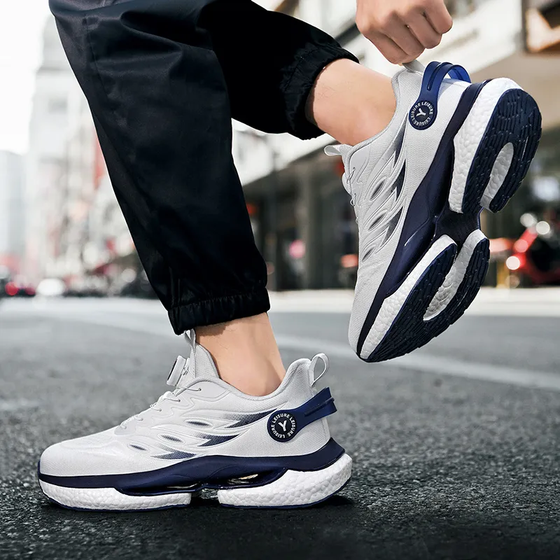 Kuding Anti-Slip And Wear-Resistant Lightweight Low-Top Running Shoes Men's-8