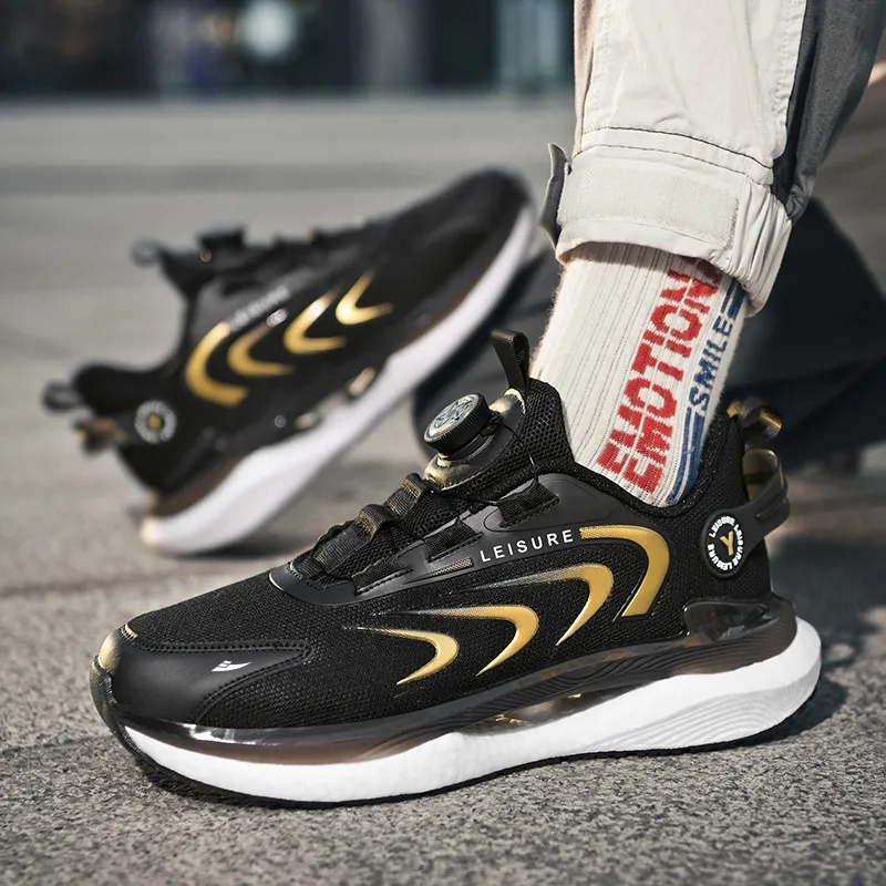 Kuding Cushioning Support Lightweight Low-Top Casual Running Shoes Men's-7
