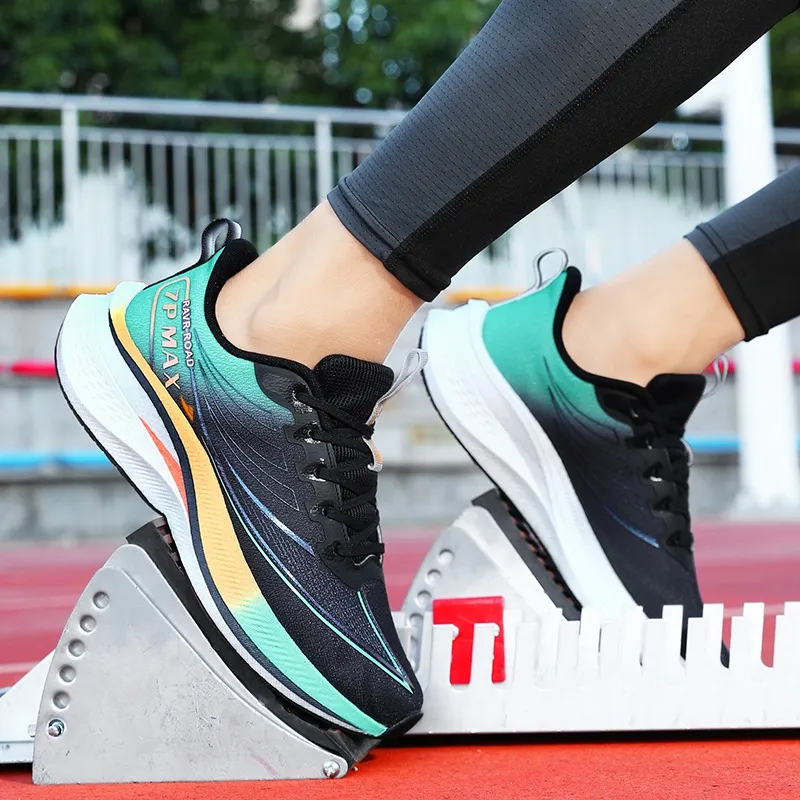 Kuding Cushioned Slip-Resistant Low-Top Casual Running Shoes Unisex-14