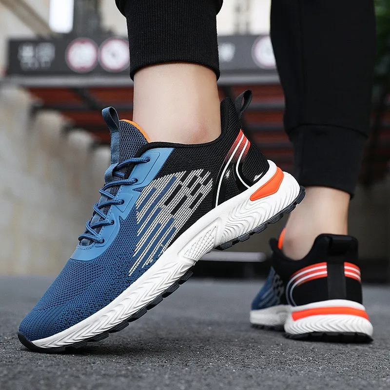 Kuding Anti-Slip Wear-Resistant Running Shoes Men's-11