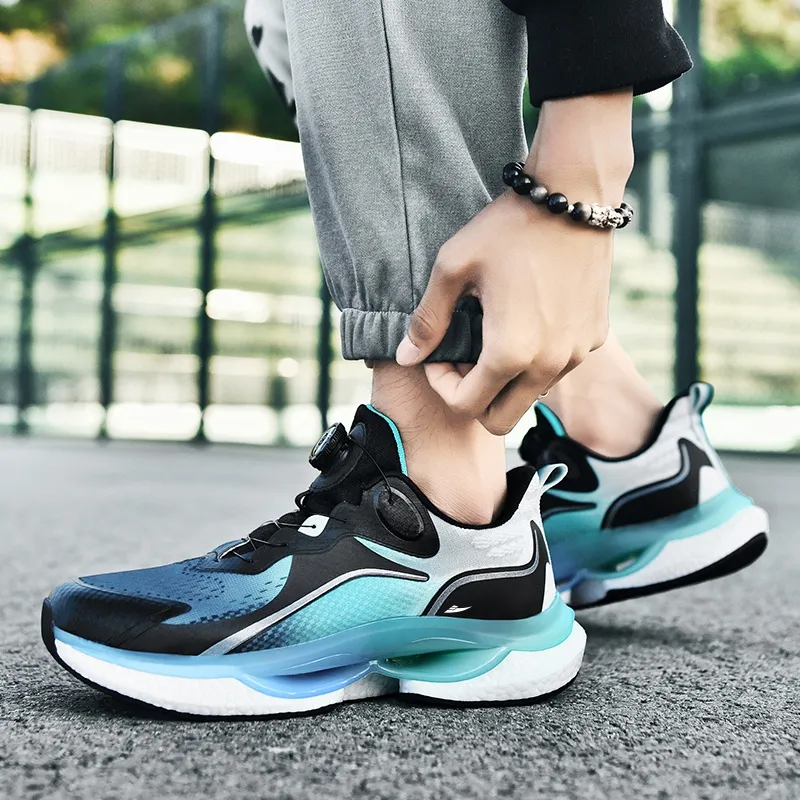 Kuding Anti Slip And Wear Resistant Lightweight Cushioning Low Top Running Shoes Unisex-7