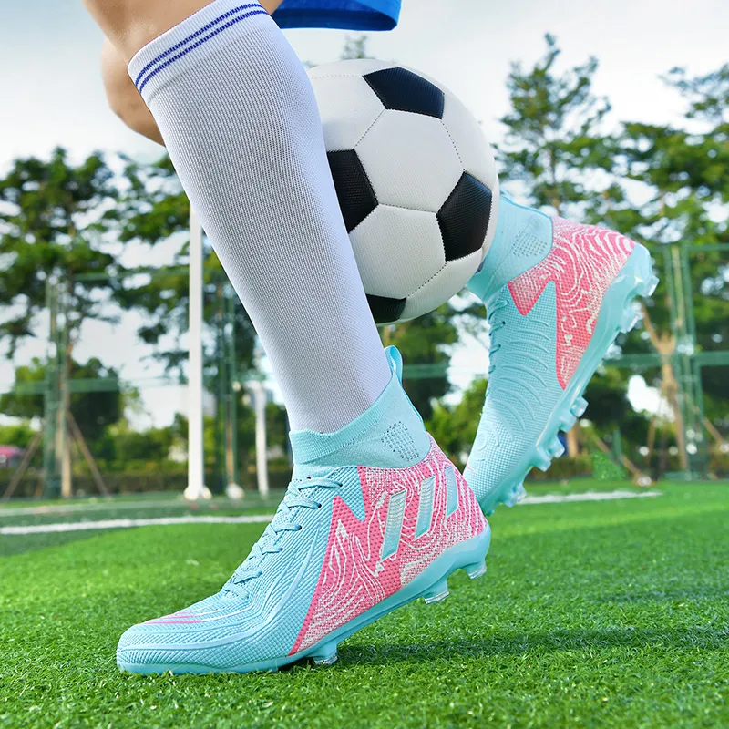 Kuding Cushioning Anti Slip And Wear Resistant Breathable Coverage Soccer Shoes Unisex-2