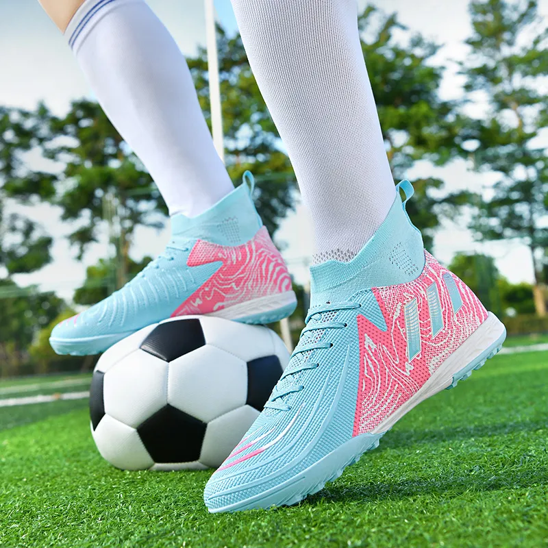 Kuding Cushioning Anti Slip And Wear Resistant Breathable Coverage Soccer Shoes Unisex-12