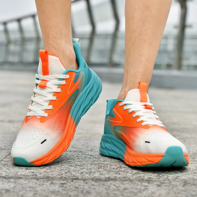Kuding Cushioned Slip-Resistant Low-Top Casual Running Shoes Unisex-3