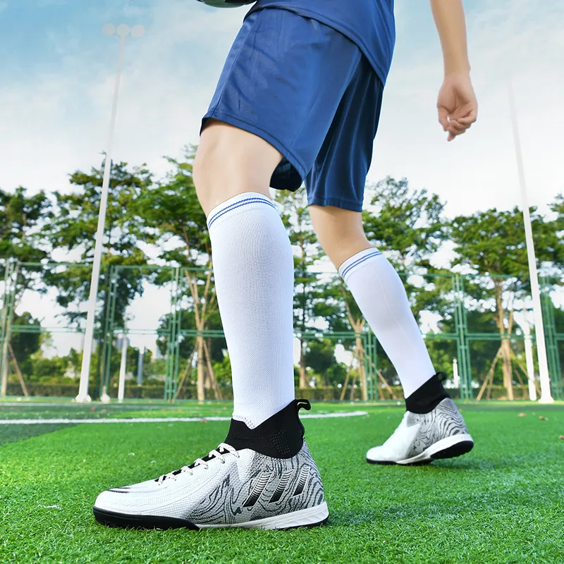 Kuding Cushioning Anti Slip And Wear Resistant Breathable Coverage Soccer Shoes Unisex-18