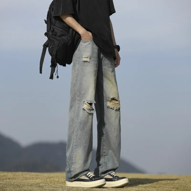 NOME Jeans Unisex Vintage Blue-4