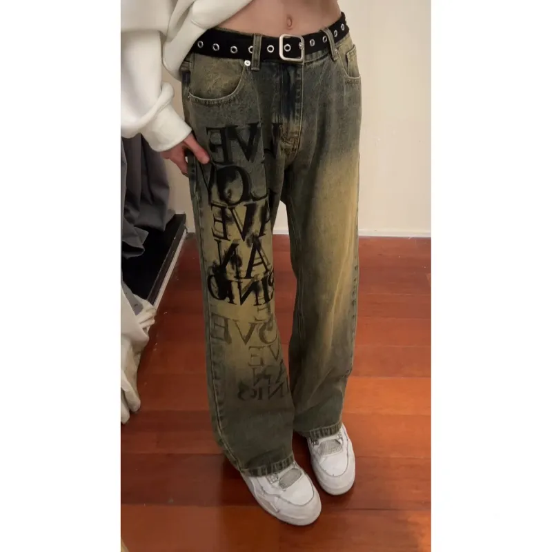 VDNZ Jeans Unisex Washed Blue-4
