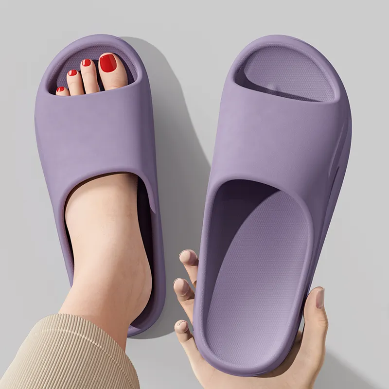 Foot Recreation Summer Home Indoor Bathroom Bathing Slip Resistant Quiet Slippers, Home Slippers, Unisex-3