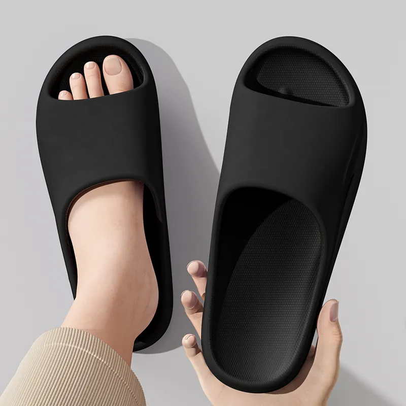 Foot Recreation Summer Home Indoor Bathroom Bathing Slip Resistant Quiet Slippers, Home Slippers, Unisex-23
