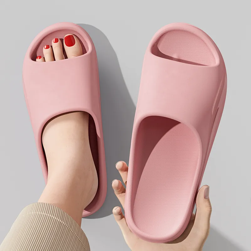 Foot Recreation Summer Home Indoor Bathroom Bathing Slip Resistant Quiet Slippers, Home Slippers, Unisex-8