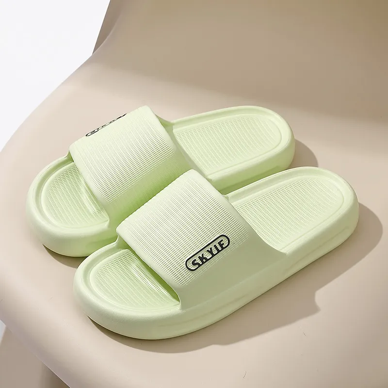 Foot Recreation Summer Home Indoor Comfortable Slip Resistant Bathroom Quiet EVA Slippers, Home Slippers, Unisex-29