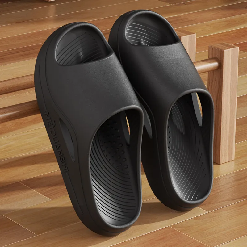 Foot Recreation EVA Couple Indoor Home Bathroom Bathing Slip Resistant Slippers-15