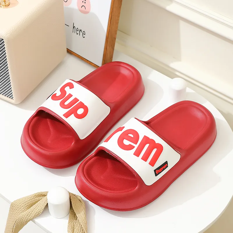 Foot Recreation Slippers Summer Indoor Home Slippers Slip Resistant Bathroom Couple Eva Home Slippers-19