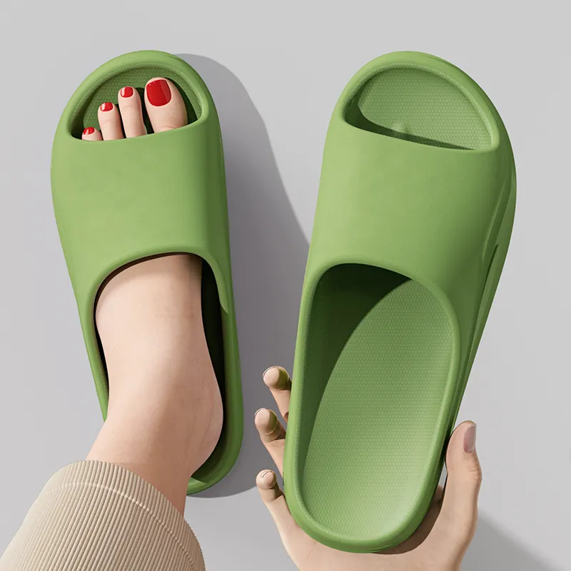 Foot Recreation Summer Home Indoor Bathroom Bathing Slip Resistant Quiet Slippers, Home Slippers, Unisex-13