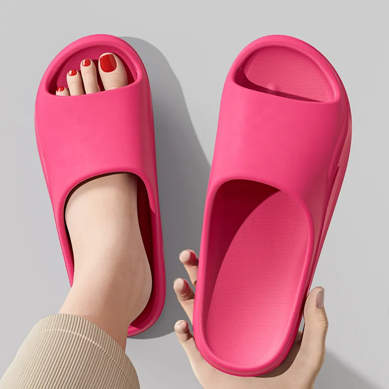 Foot Recreation Summer Home Indoor Bathroom Bathing Slip Resistant Quiet Slippers, Home Slippers, Unisex-18