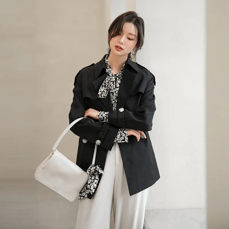 Dajia Poetry Trench Coat Women's-3