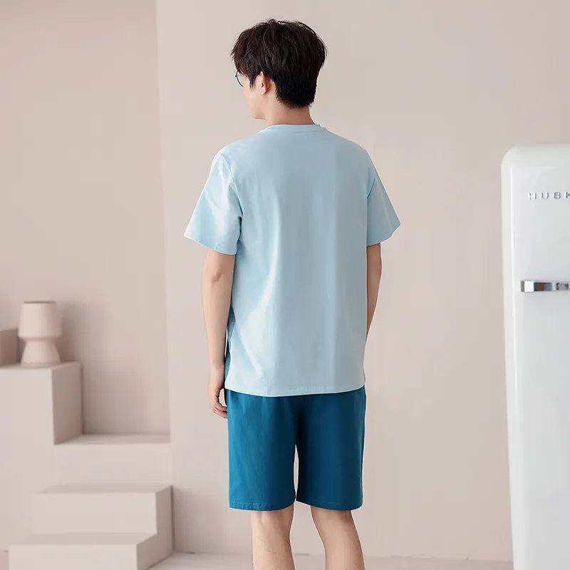 YUZHAOLIN Pajama Set Men's 2 Piece Set-4