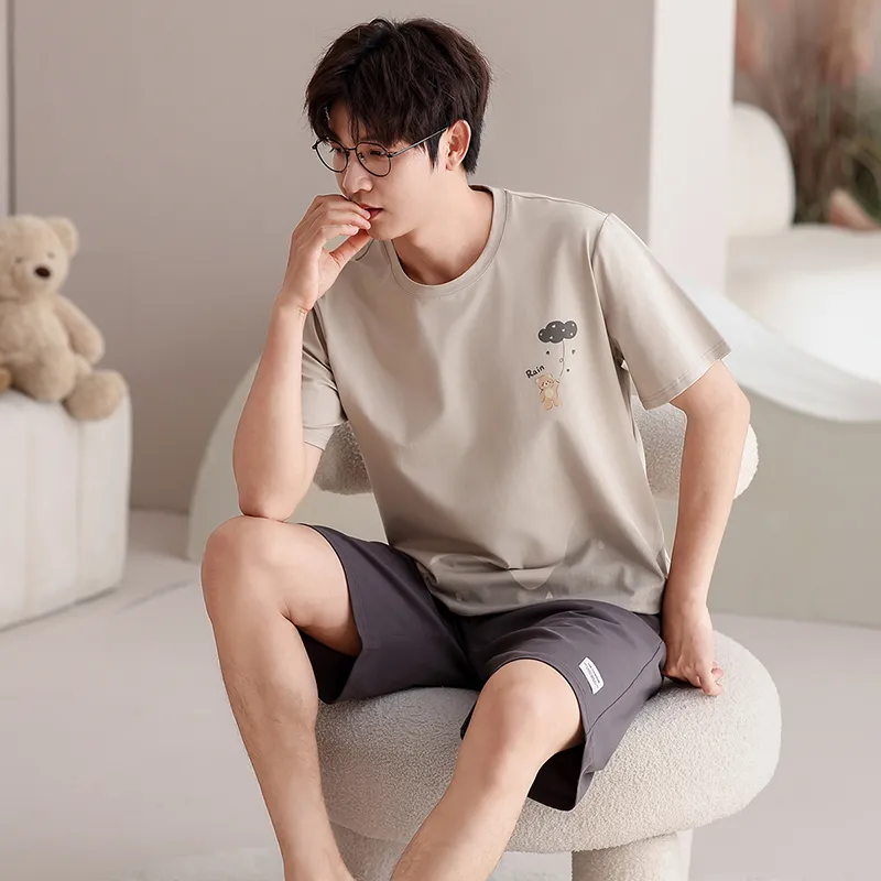 YUZHAOLIN Men Pajama Sets-6